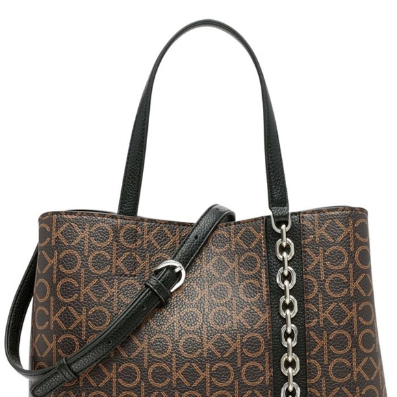 CALVIN KLEIN Medium Adeline Satchel - Picture 3 of 3